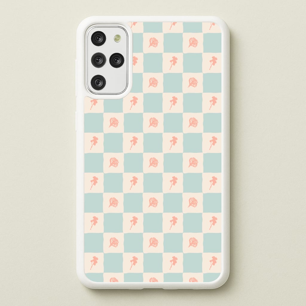 Patchwork Floral Pattern Galaxy S20 Plus Case