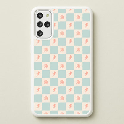 Patchwork Floral Pattern Galaxy S20 Plus Case