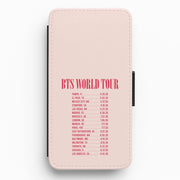 K-Pop Band World Tour List 2026 Flip / Wallet Phone Case 1