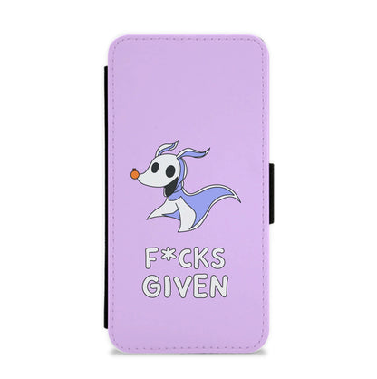 Zero F*cks Flip / Wallet Phone Case