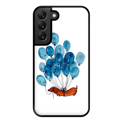 Dachshund And Balloons Phone Case