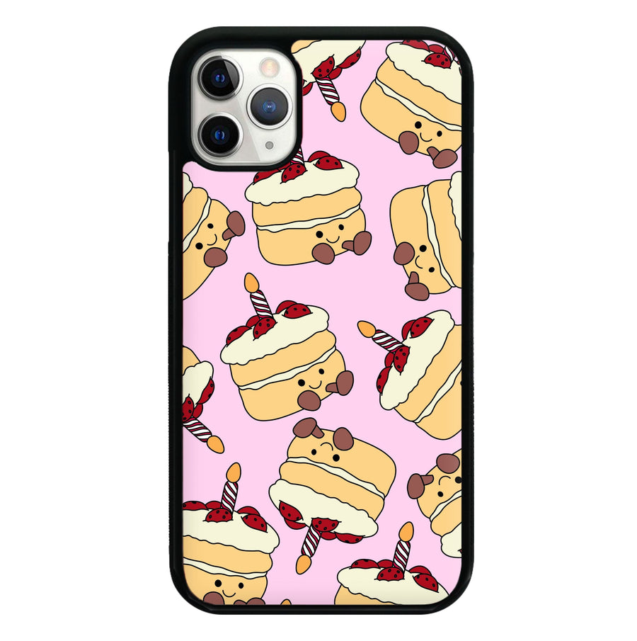 Cake Pattern - Plushy Phone Case