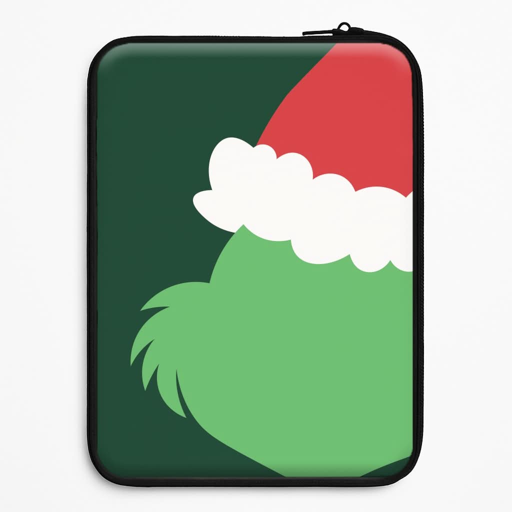 Green Creature Faceless Laptop Sleeve