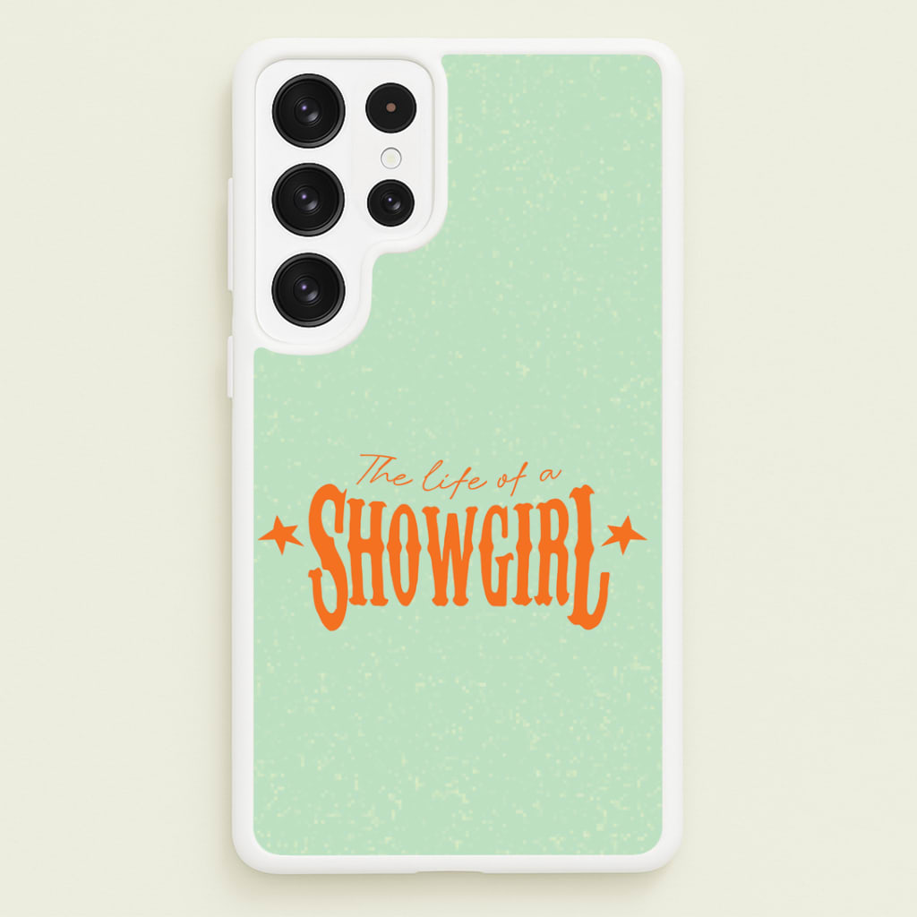 TLOAS Orange Galaxy S22 Ultra Case