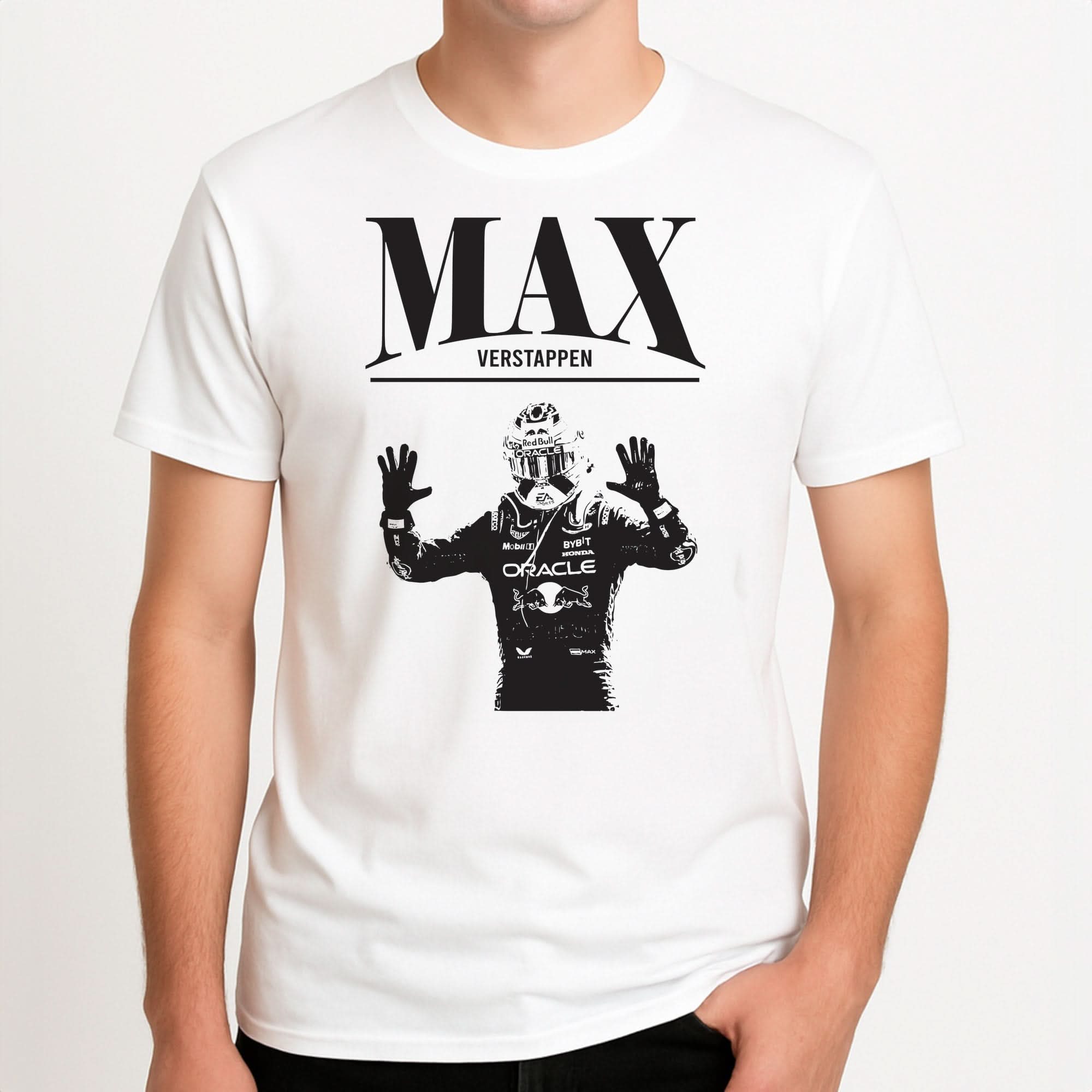 Max Blue And Red Mens T-Shirt
