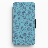Patterns Wallet Phone Cases