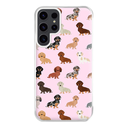 Dachshund Breed Pattern Phone Case