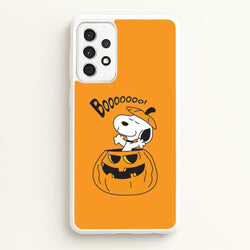 Cartoon Beagle Pumpkin Galaxy A52 / A52s Case