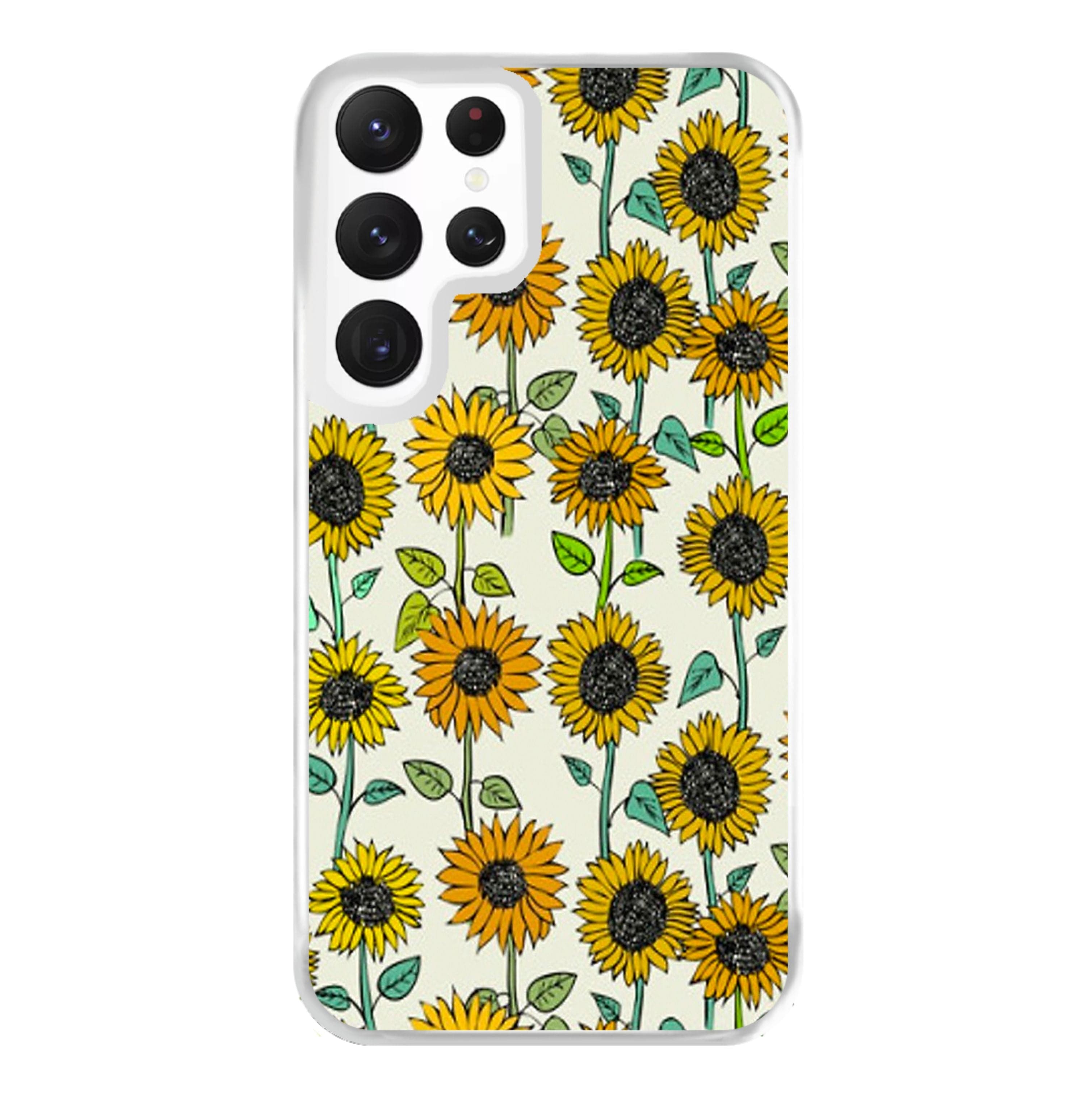 Painted Sunflowers Phone Case