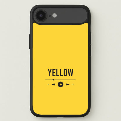 Yellow Music Player iPhone 17 Air Case