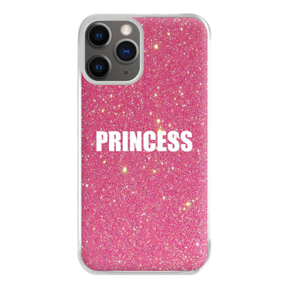 Glittery Pink Princess Phone Case