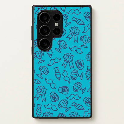 Dad Doodles Pattern Galaxy S24 Ultra Case