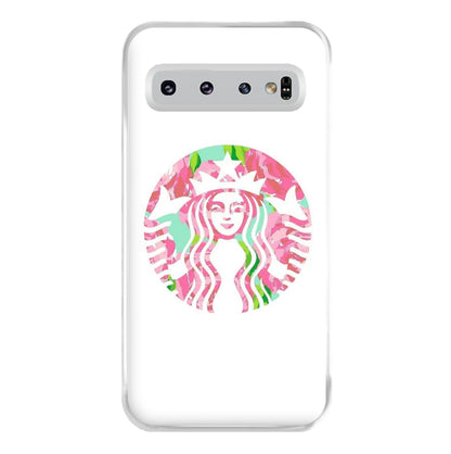 Pink Coffee Logo Phone Case