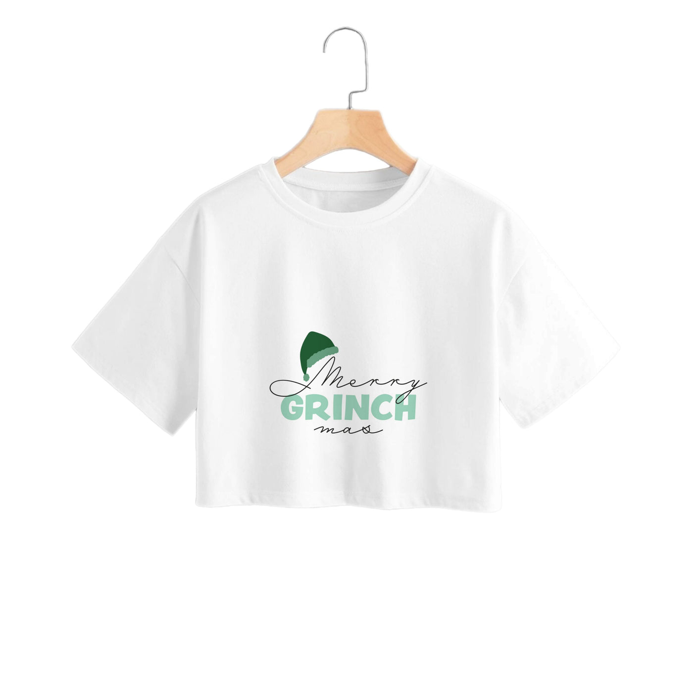 Merry Grinchmas - Grinch Crop Top