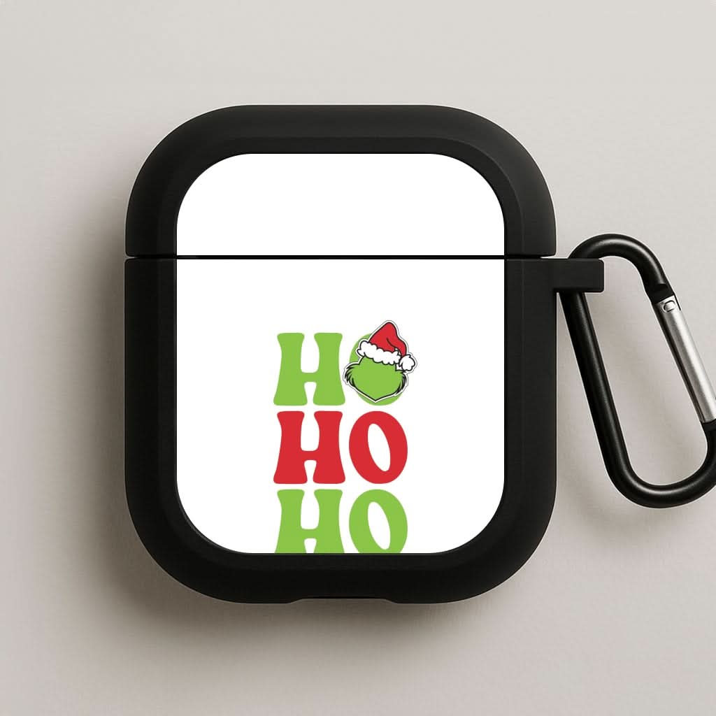 Green Ho Ho Ho AirPods Case