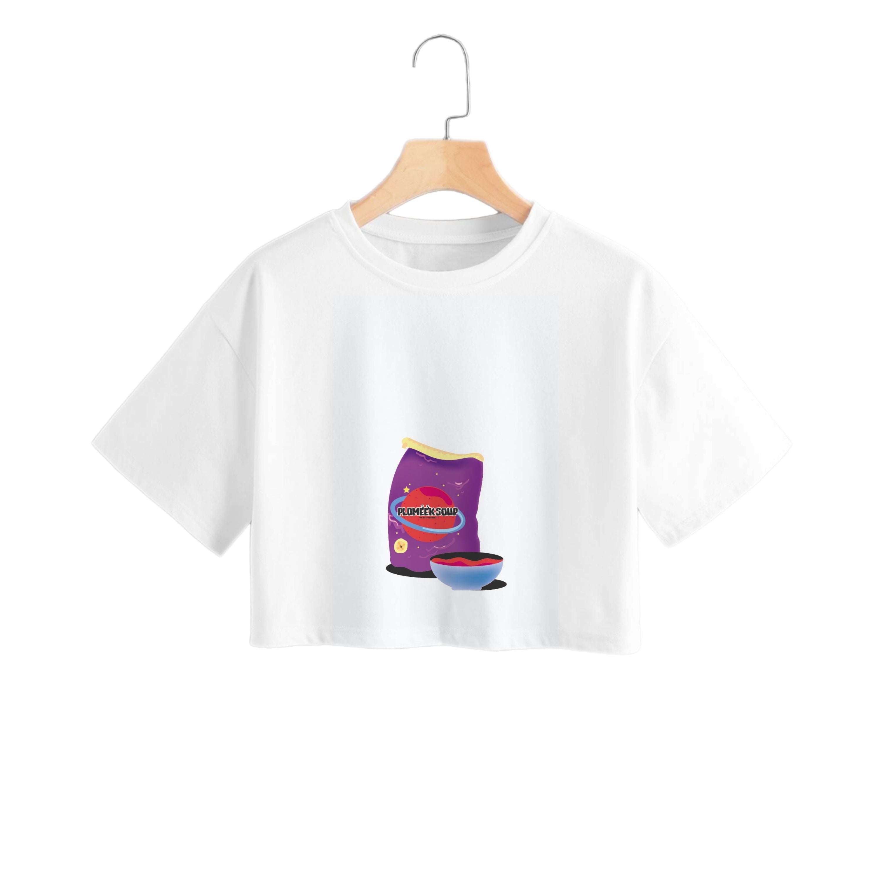 Polomeek soup Crop Top