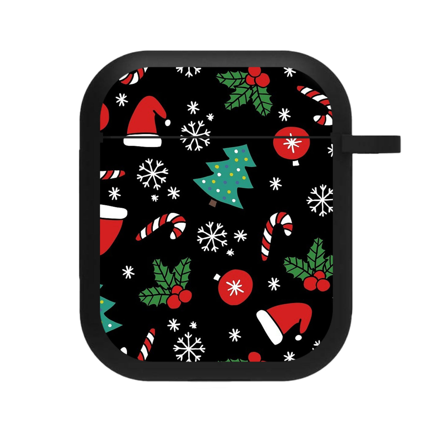 Christmas Objects Pattern AirPods Case