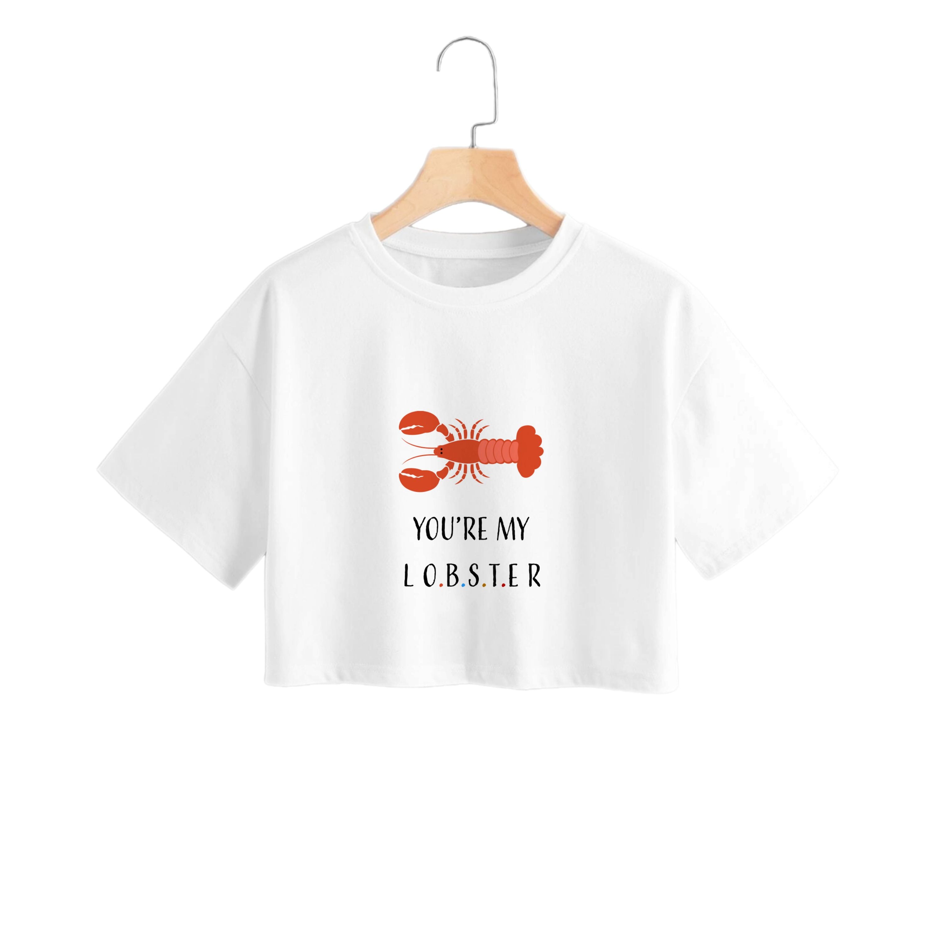 You're My Lobster Crop Top