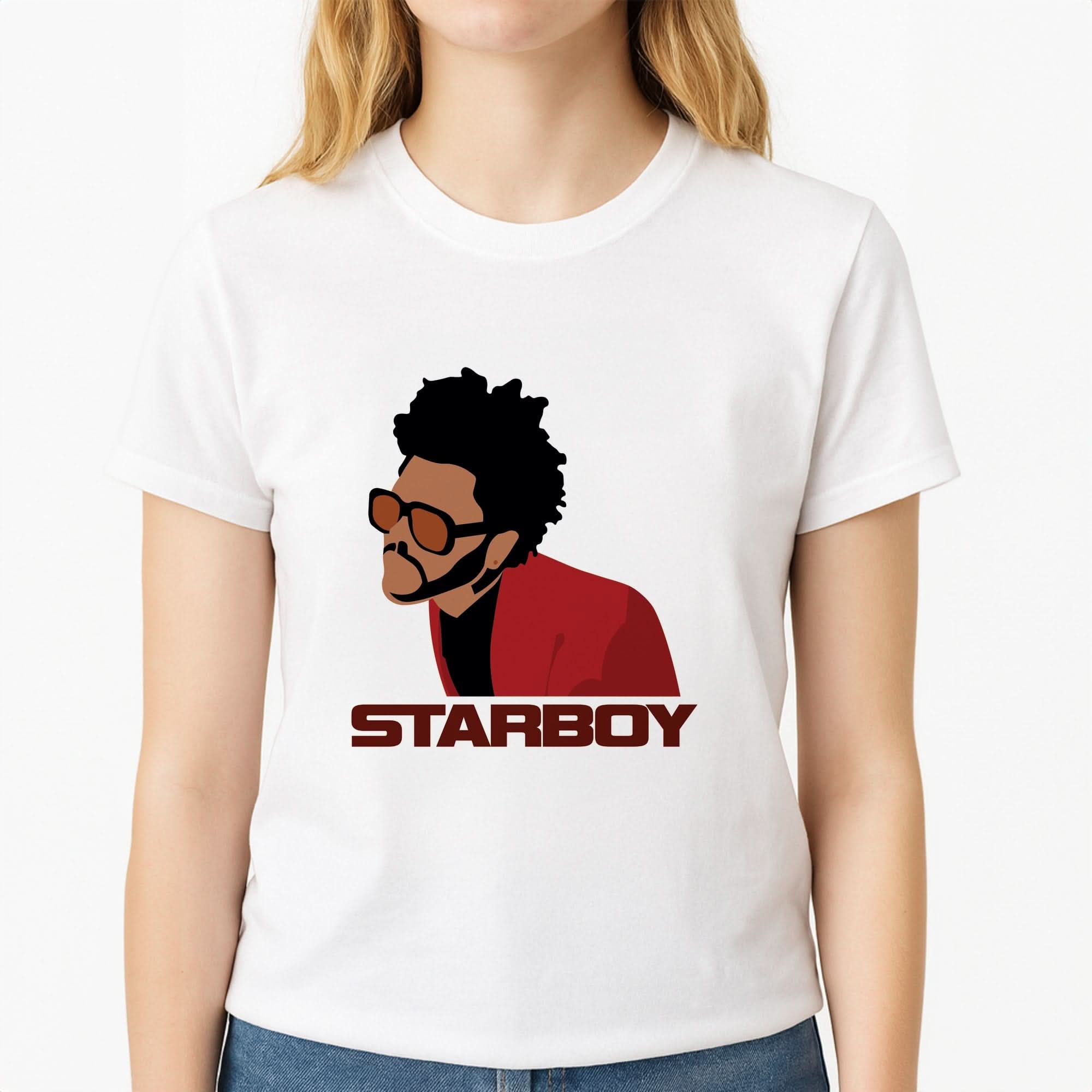 Starboy Singer Title Womens T-Shirt