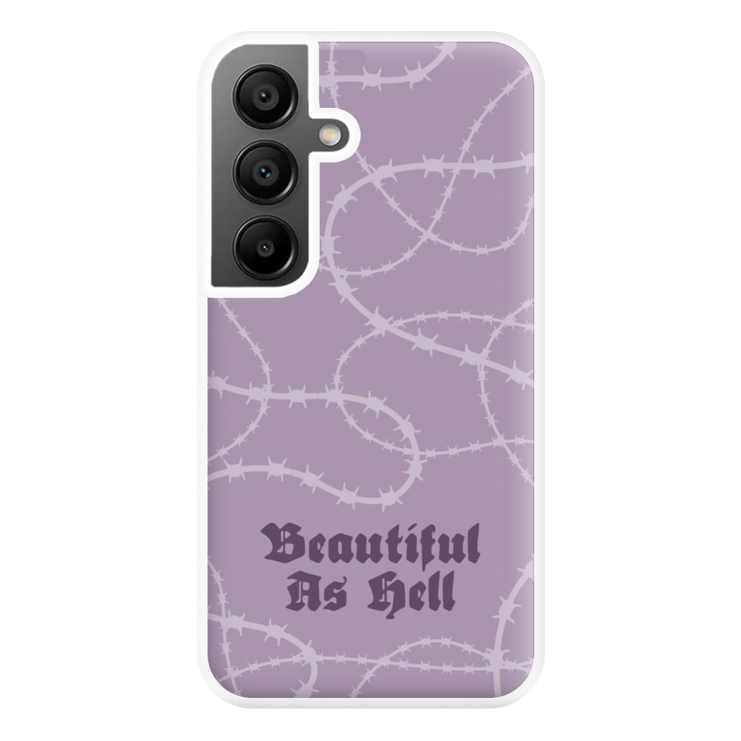 Beautiful As Hell Pattern Galaxy A56 Case