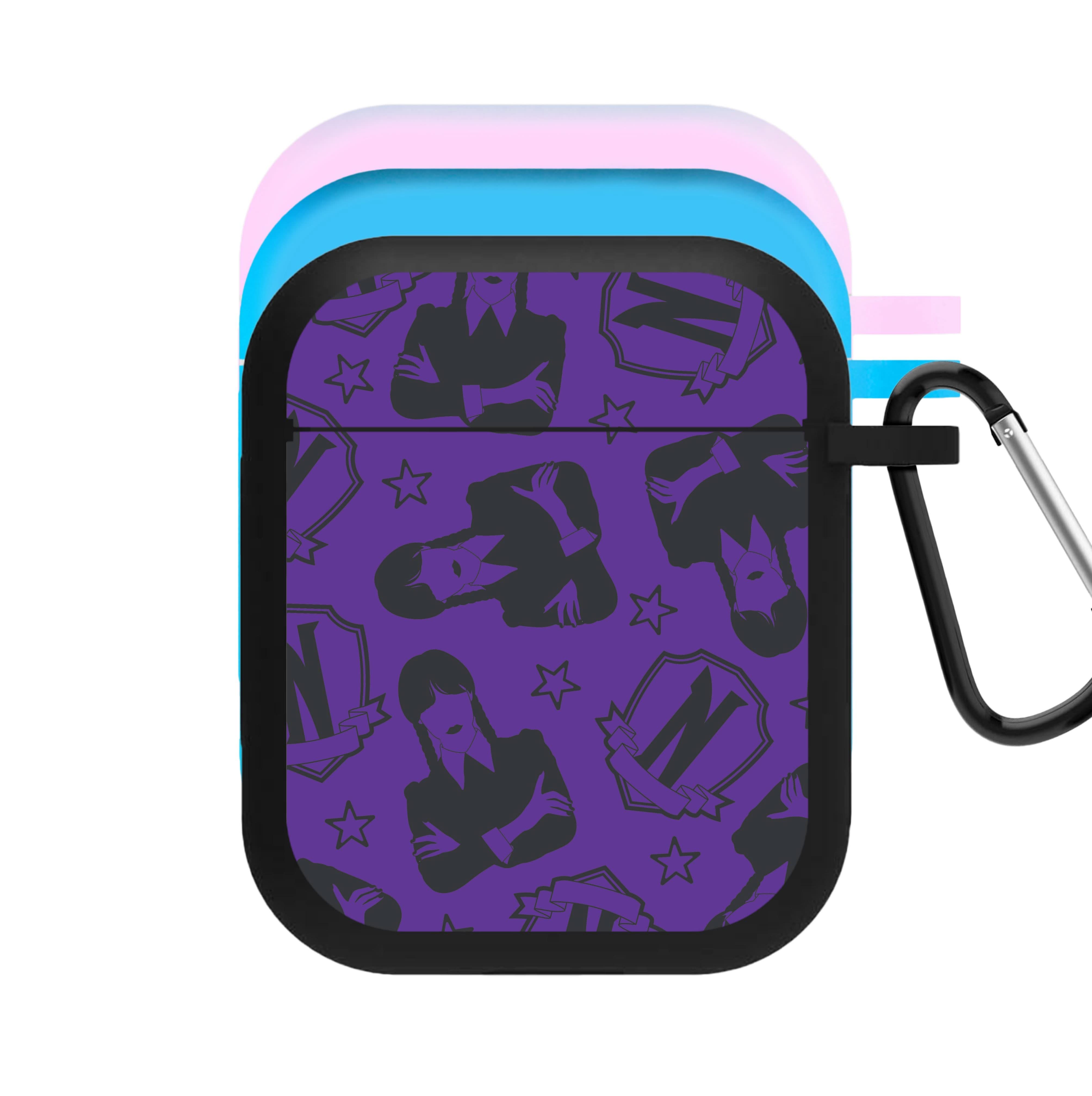Wednesday Pattern AirPods Case