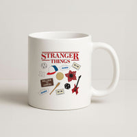 Stranger Things Cartoon Icons Mug