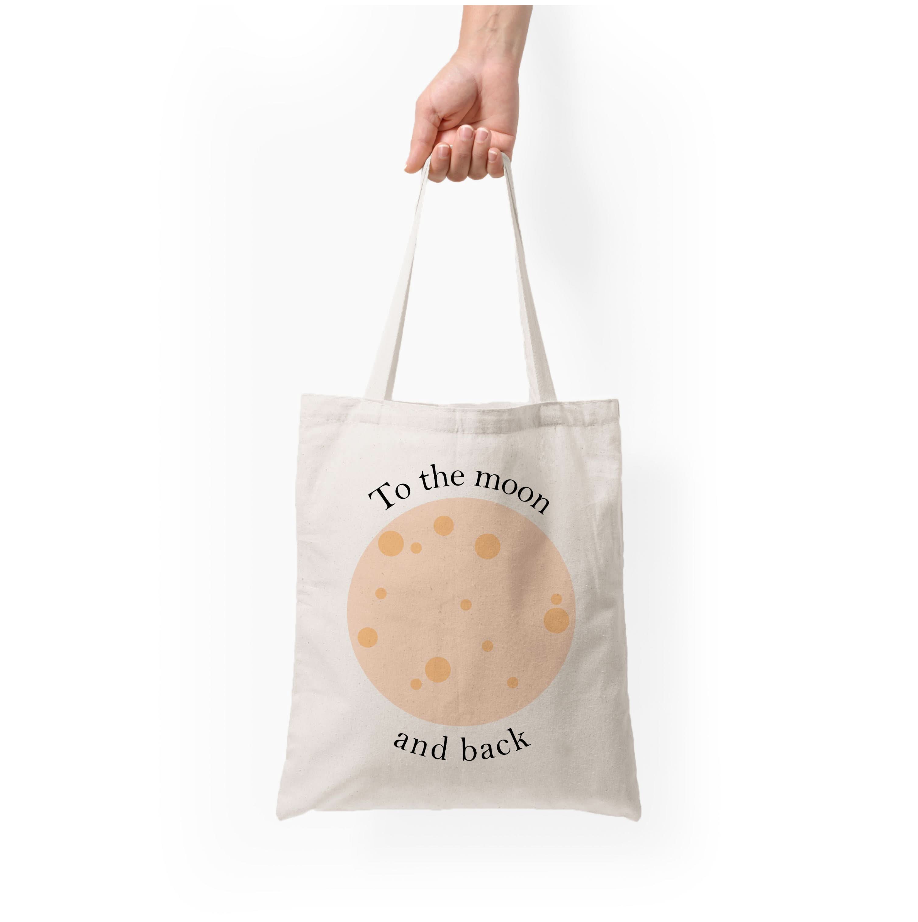 To The Moon And Back Tote Bag