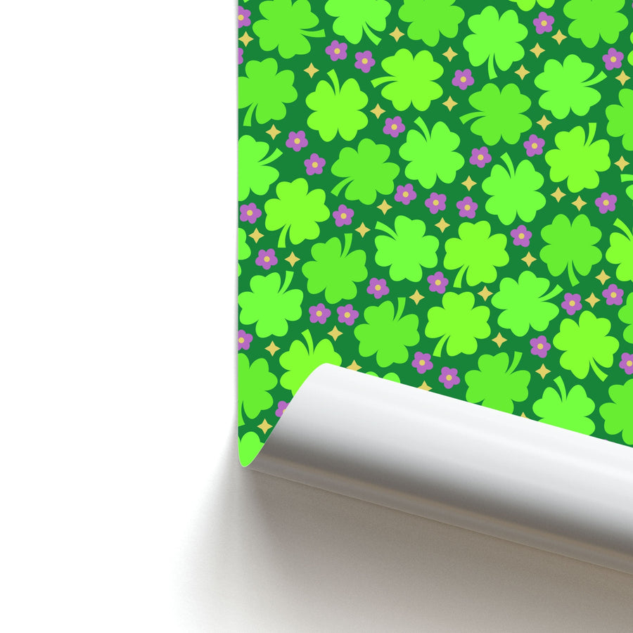 Clover Patterns - Foliage Poster