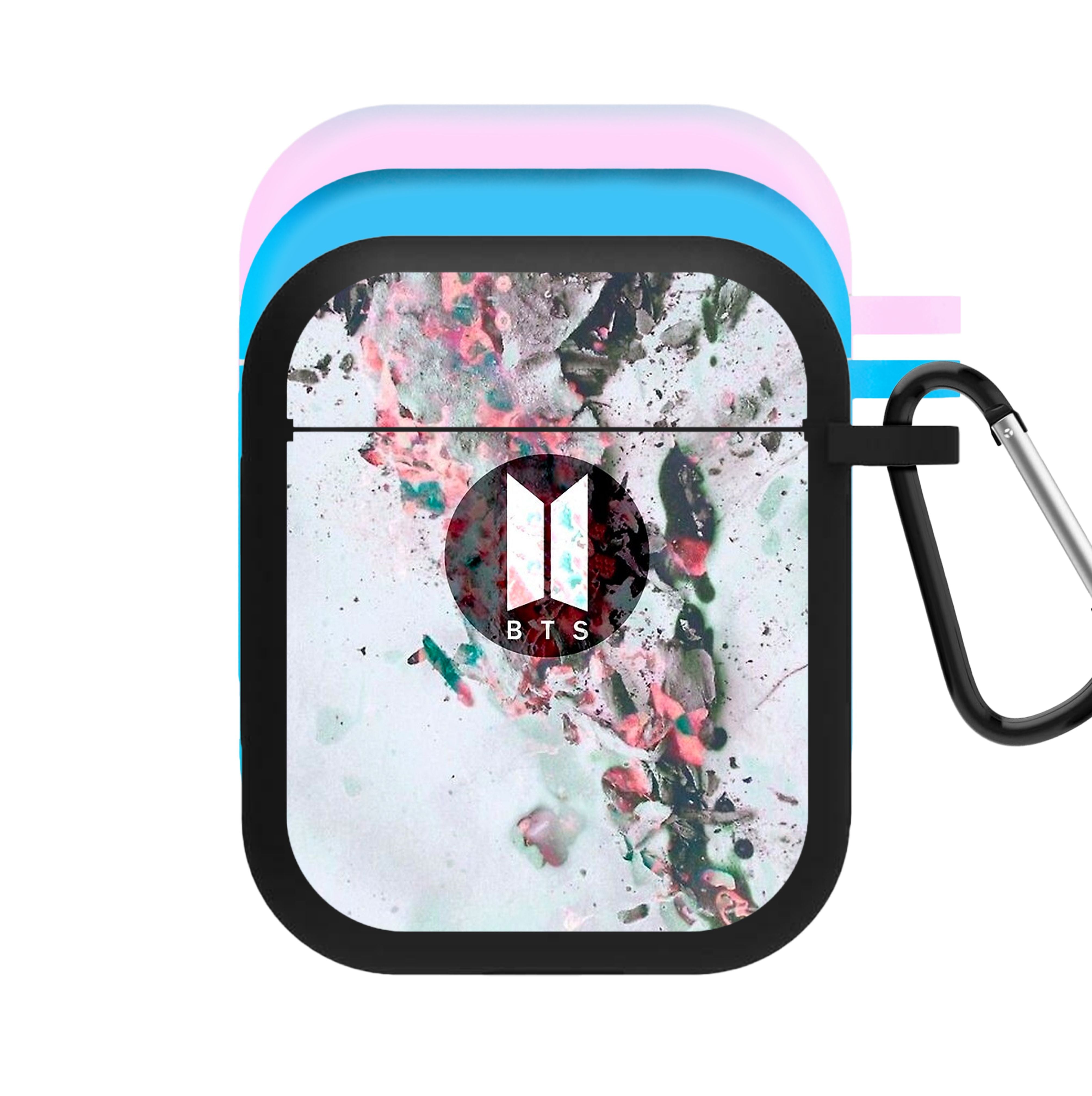 K-Pop Band Marble Logo AirPods Case