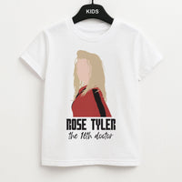 Rose The 16th Doctor Kids T-Shirt