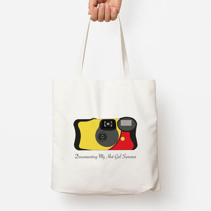 Documenting My Hot Girl Summer Camera Tote Bag