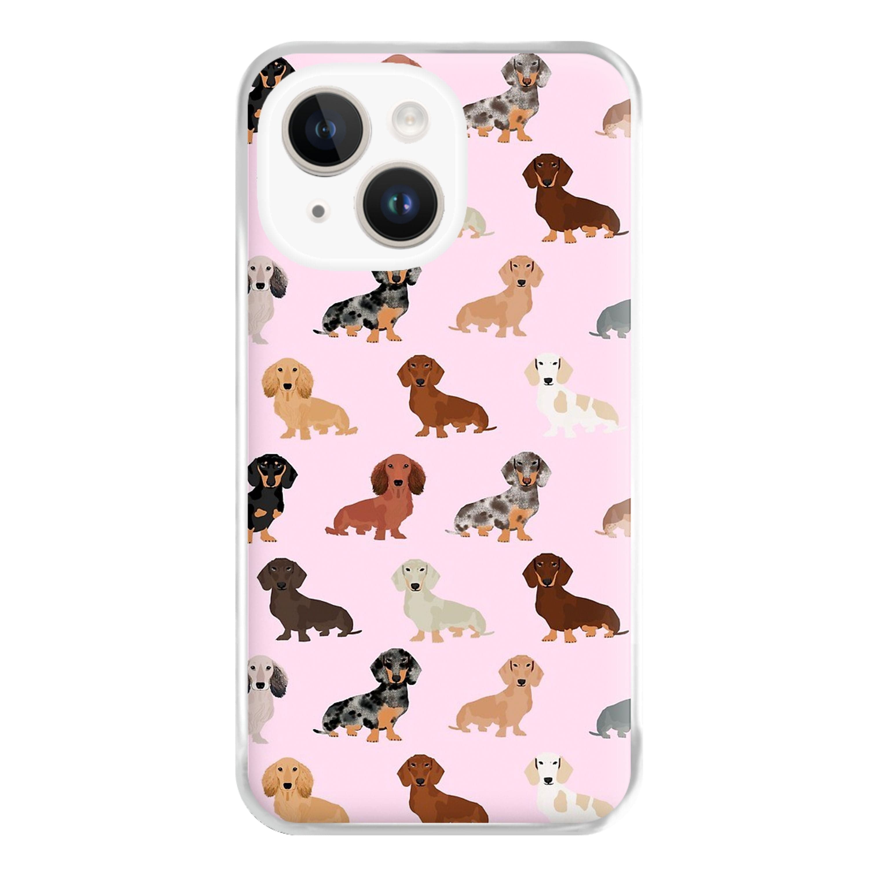 Dachshund Breed Pattern Phone Case