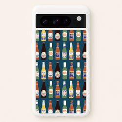 Geometric Brewery Pattern Google Pixel 8 Pro Case