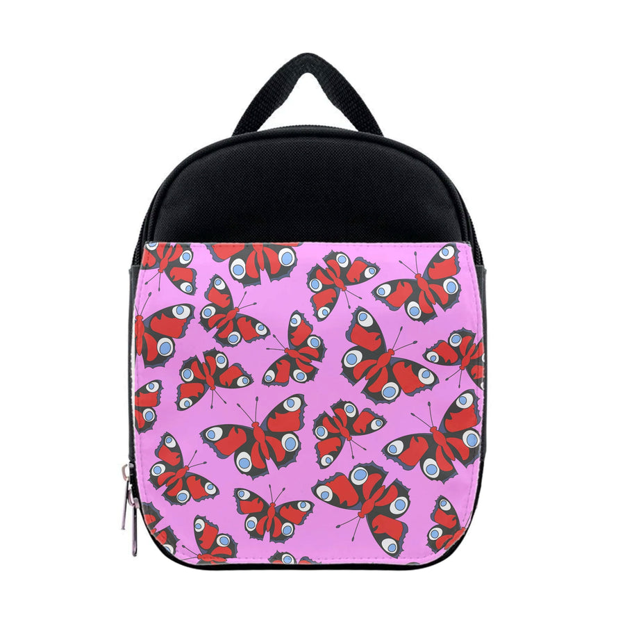 Red Butterfly - Butterfly Patterns Lunchbox