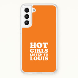 Hot Girls Listen To Louis Galaxy S22 Case