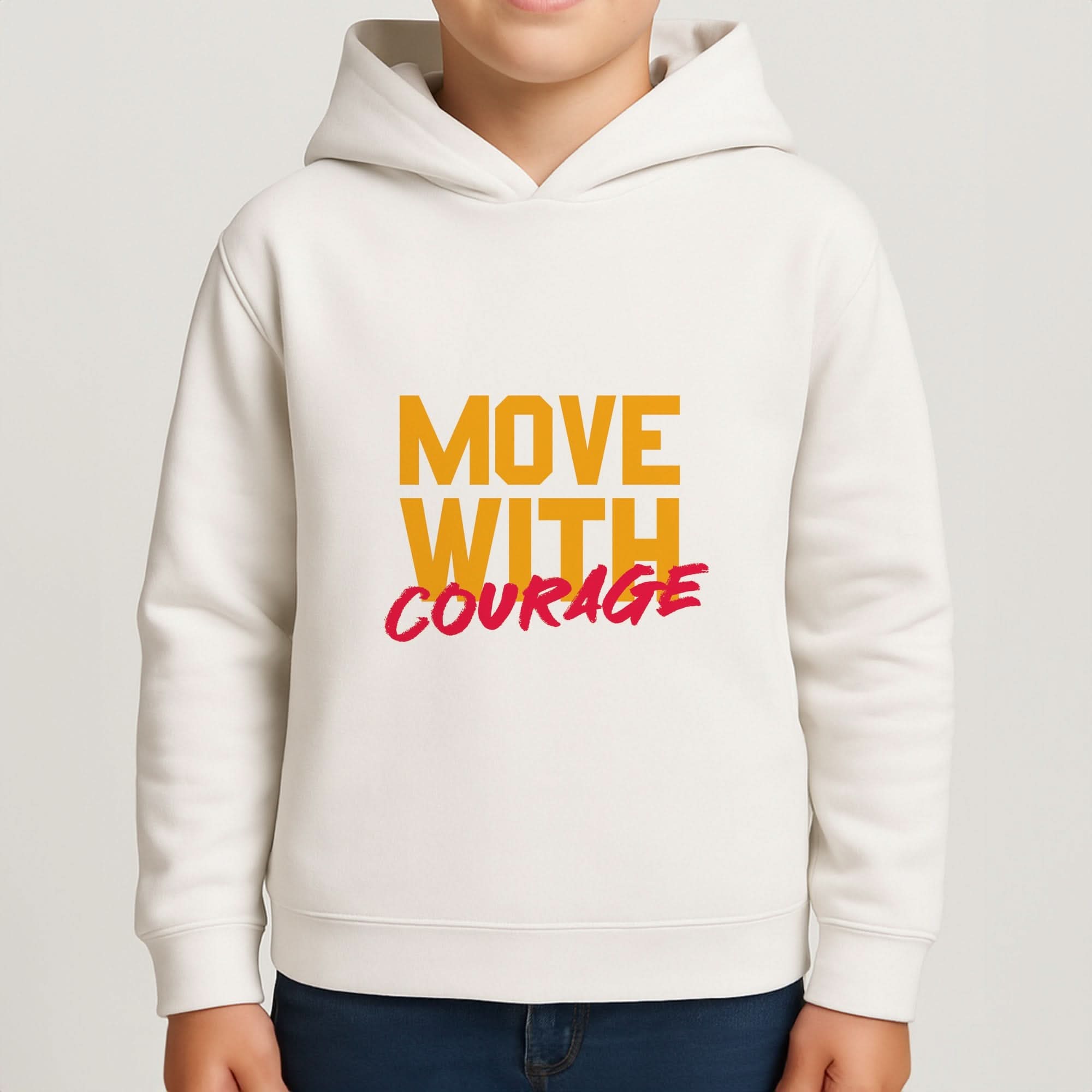 Move With Courage Boys Hoodie