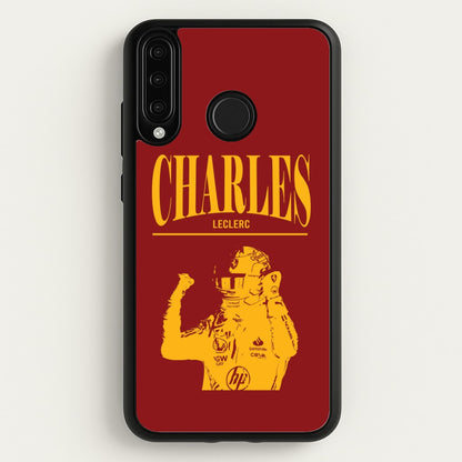 Charles Red And Gold Huawei P30 Lite Case