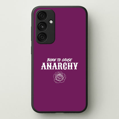 Born To Cause Anarchy Galaxy A55 Case