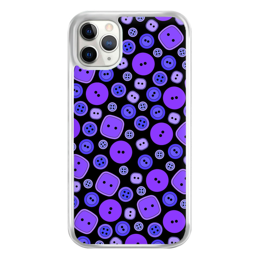 Button Pattern Phone Case