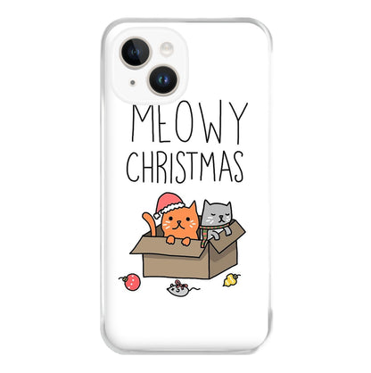 Meowy Christmas Phone Case