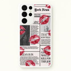 Headline Kisses Galaxy S21 Ultra Case