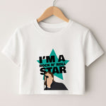 I'm A Rock And Roll Star Crop Top