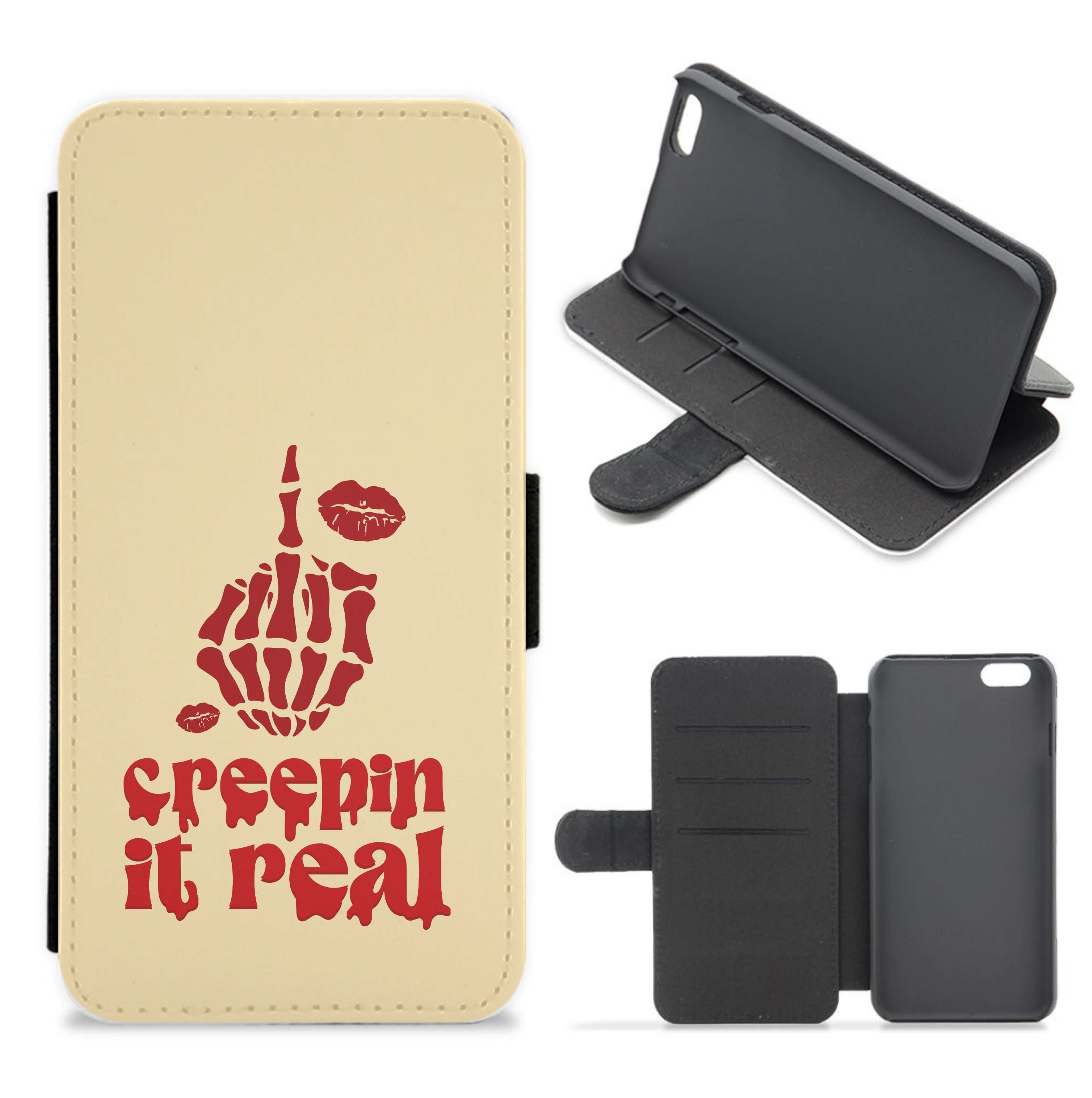 Creepin It Real Flip / Wallet Phone Case