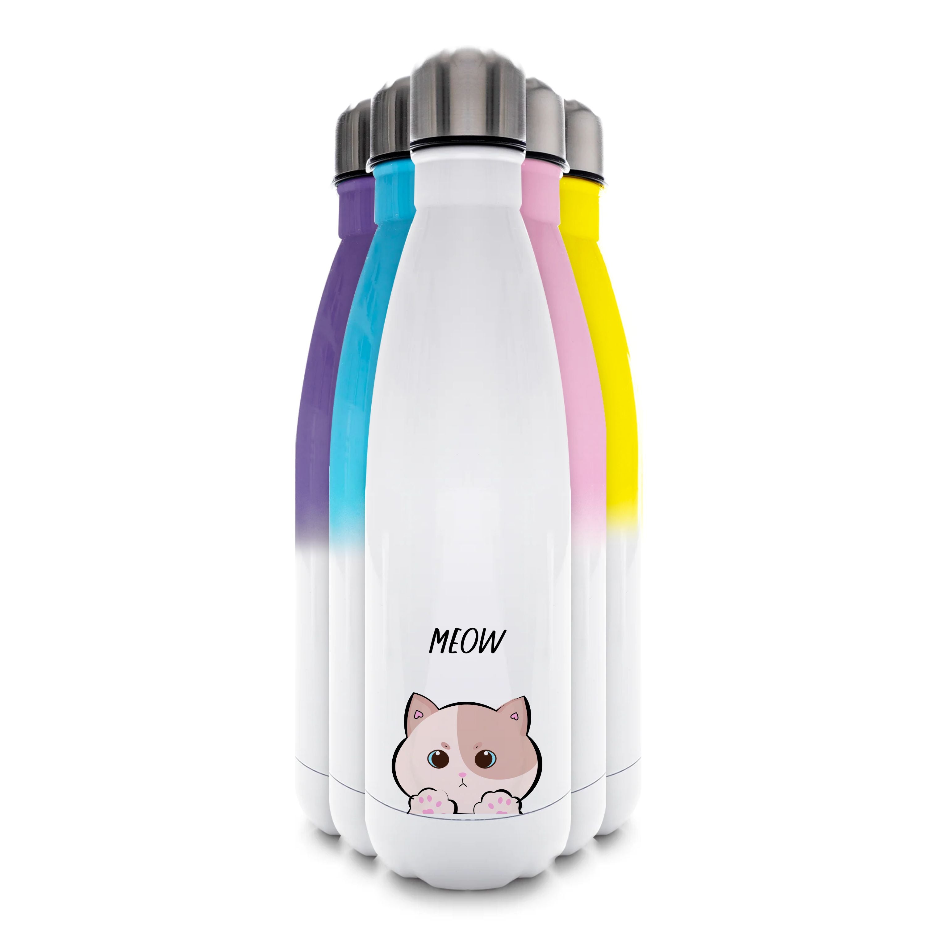 Pale Cat - Cats Water Bottle