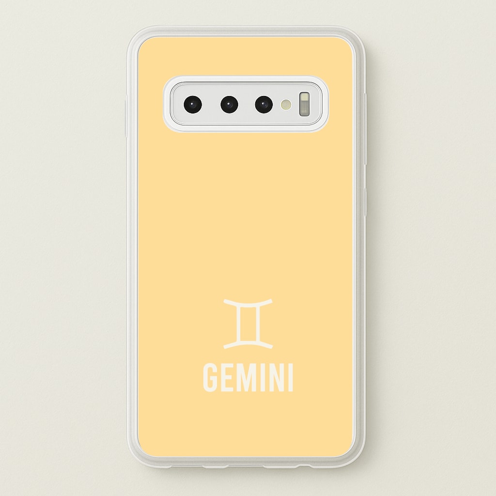 Gemini Pastel Zodiac Galaxy S10 Plus Case