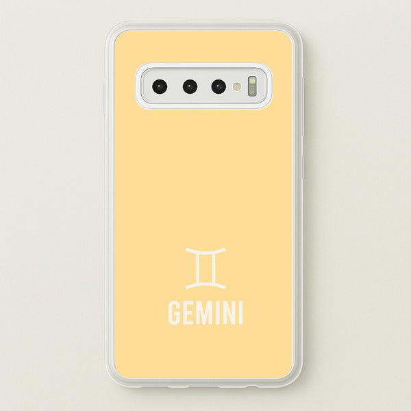 Gemini Pastel Zodiac Galaxy S10 Plus Case
