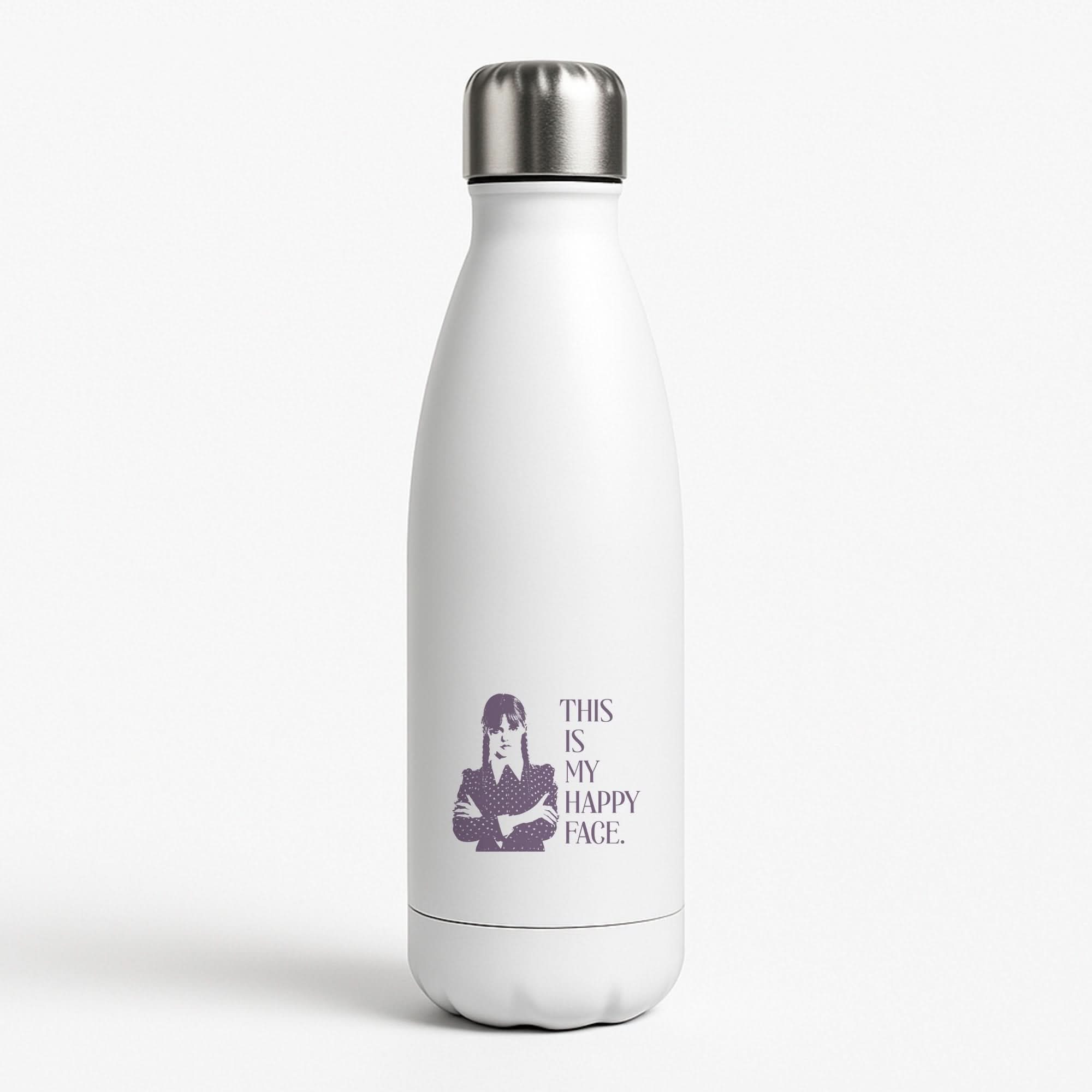 This Is My Happy Face Water Bottle