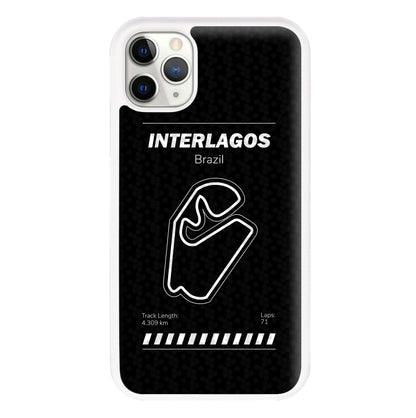 Interlagos Circuit Phone Case