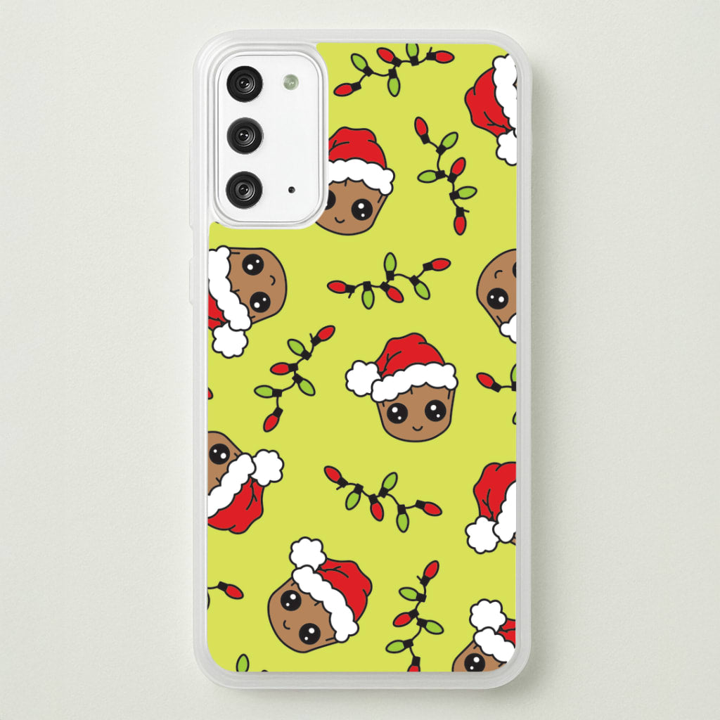 Christmas Tree Hero Pattern Galaxy Note 20 Case