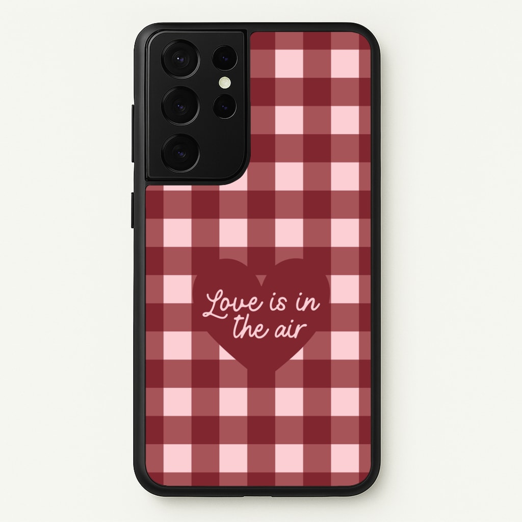 Love Is In The Air Galaxy S21 Ultra Case